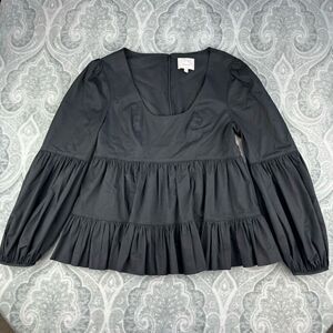 Womens Cinq a Sept Ruffled Blouse